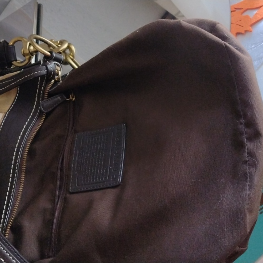 Authentic Coach legacy patchwork bag. - Picture 10 of 12